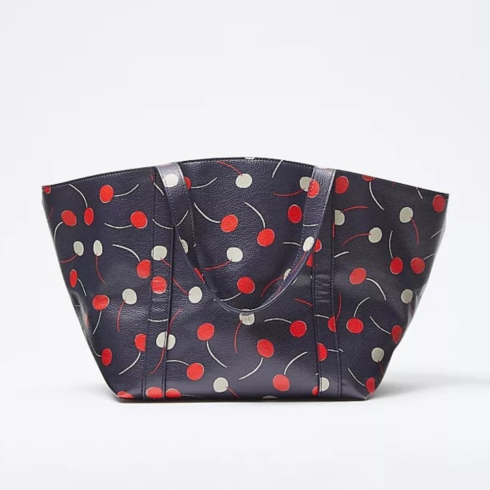 NWT Ann Taylor Cherry Tote Bag ~ So cute & roomy!